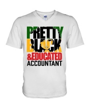 Accountant V-Neck T-Shirt tile
