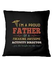 Activity Director Square Pillowcase tile