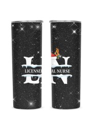 LPN Glitter Tumbler tile