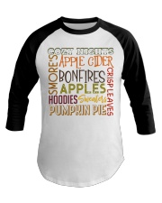 All About Fall Baseball Tee tile