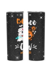 Caregiver Glitter Tumbler tile
