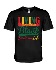 Dietician V-Neck T-Shirt tile