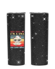 CMA Glitter Tumbler tile