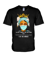 Mental health supervisor V-Neck T-Shirt tile