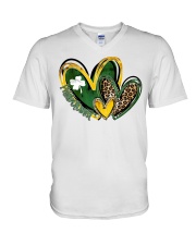 Phlebotomist V-Neck T-Shirt tile