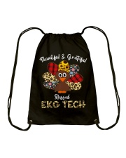 EKG tech Drawstring Bag tile