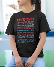 Phlebotomist Classic T-Shirt apparel-classic-tshirt-lifestyle-front-213