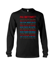 Phlebotomist Long Sleeve Tee tile