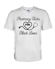 Pharmacy Tech V-Neck T-Shirt tile