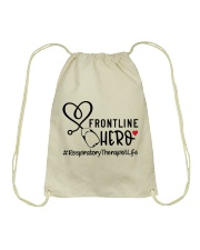Respiratory Therapist Drawstring Bag tile