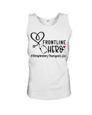 Respiratory Therapist Unisex Tank tile