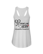 Respiratory Therapist Ladies Flowy Tank tile