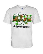 Medical Assistant - MA V-Neck T-Shirt tile