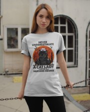 Cat Lady 1 Classic T-Shirt apparel-classic-tshirt-lifestyle-19