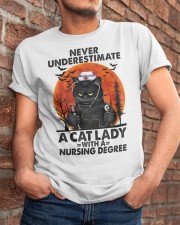 Cat Lady 1 Classic T-Shirt apparel-classic-tshirt-lifestyle-26