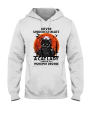 Cat Lady 1 Hooded Sweatshirt tile