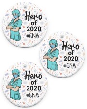 CNA Circle ornament - 3 pieces (porcelain) front