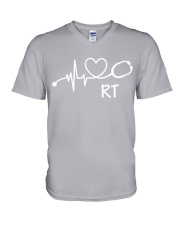 Respiratory Therapist - RT V-Neck T-Shirt tile