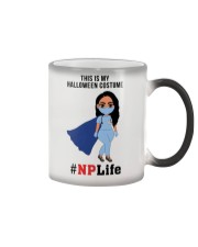 NP Nurse Practitioner Color Changing Mug tile