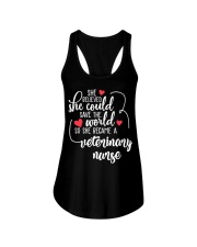 Veterinary Nurse Ladies Flowy Tank tile