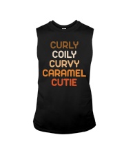 Curly Coily Curvy Caramel Cutie Sleeveless Tee tile