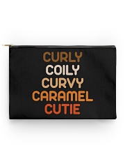 Curly Coily Curvy Caramel Cutie Accessory Pouch tile