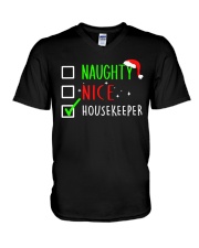 Housekeeper V-Neck T-Shirt tile