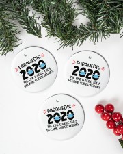 Paramedic Circle ornament - 3 pieces (porcelain) aos-cricle-ornament-3-pieces-porcelain-lifestyles-01