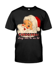 Caregiver Christmas Classic T-Shirt front
