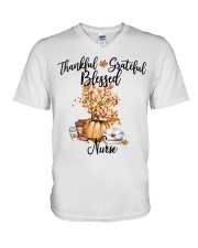 Nurse V-Neck T-Shirt tile
