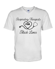 Respiratory Therapist - RT V-Neck T-Shirt tile