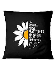 Nurse Practitioner Square Pillowcase tile