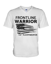Telecommunication V-Neck T-Shirt tile
