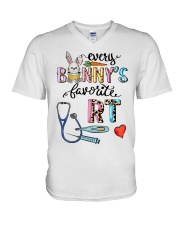 Respiratory Therapist - RT V-Neck T-Shirt tile