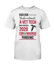 Vet Tech - Veterinary Technician Classic T-Shirt front
