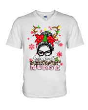 Nurse V-Neck T-Shirt tile