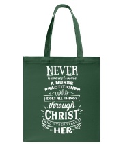 Nurse Practitioner - NP Tote Bag tile