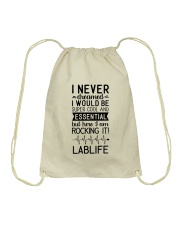 Lab Life Drawstring Bag tile