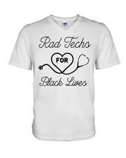 Rad Tech - Radiologic Technologist V-Neck T-Shirt tile