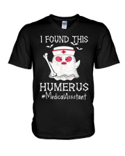 Medical Assistant - MA V-Neck T-Shirt tile