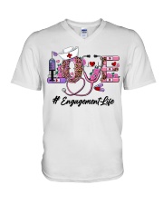 Engagement Life V-Neck T-Shirt tile