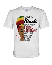 Dental Assistant V-Neck T-Shirt tile
