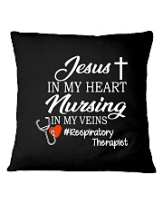 Respiratory Therapist - RT Square Pillowcase tile