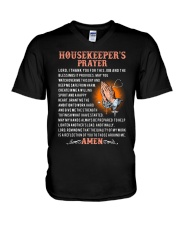 Housekeeper V-Neck T-Shirt tile