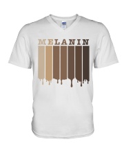 Melanin V-Neck T-Shirt tile