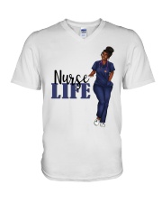 Nurse V-Neck T-Shirt tile