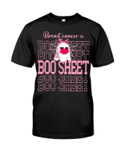 Breast Cancer is Boosheet Classic T-Shirt front