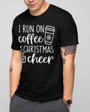 I run on coffee and christmas cheer Classic T-Shirt apparel-classic-tshirt-lifestyle-front-165
