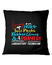 Laboratory Technician Square Pillowcase tile