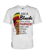 Phlebotomist V-Neck T-Shirt tile